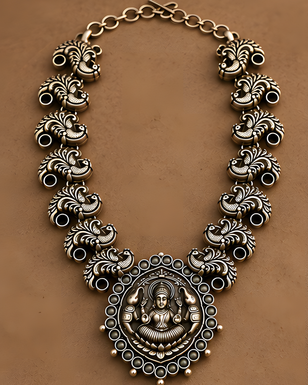 Pink City Lotus Necklace
