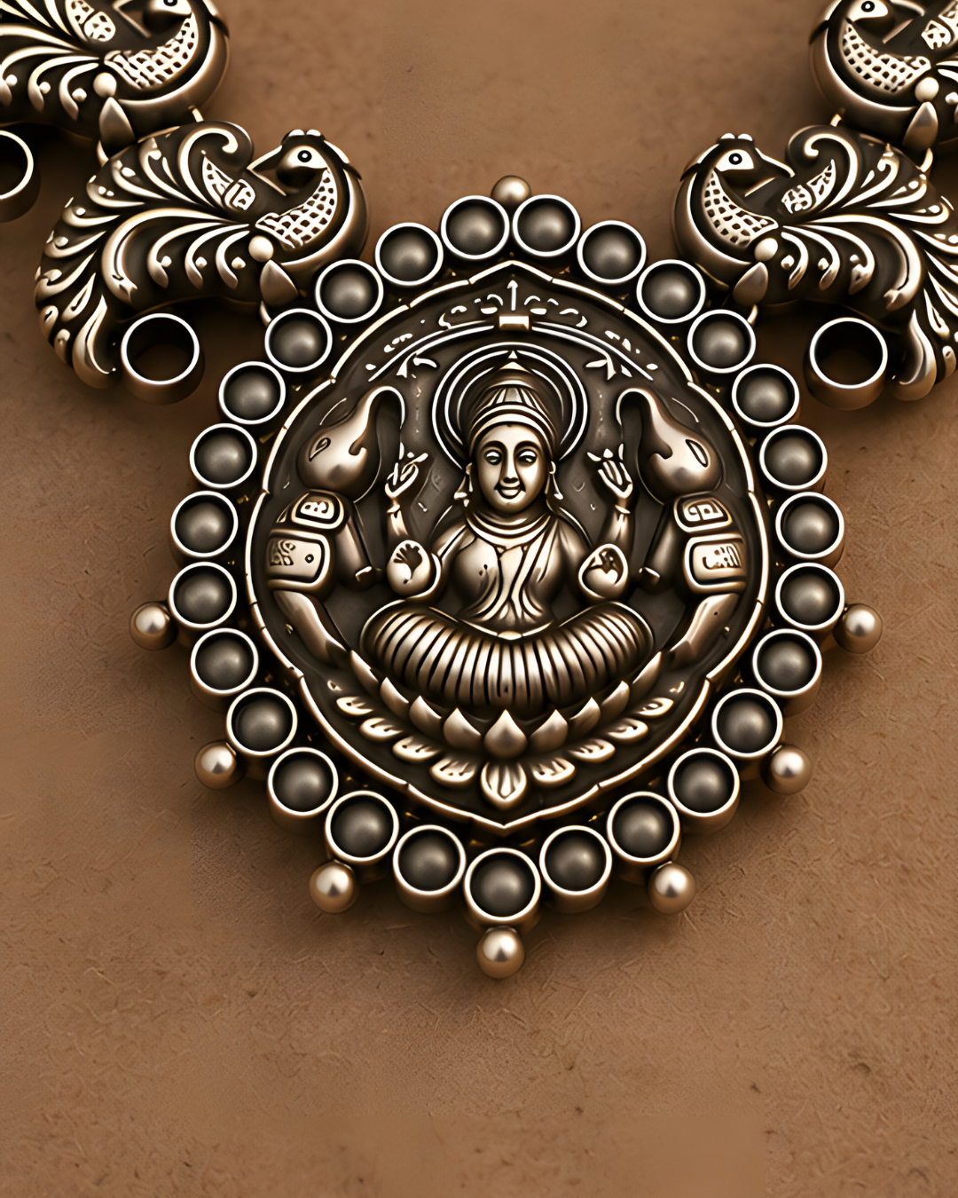 Pink City Lotus Necklace
