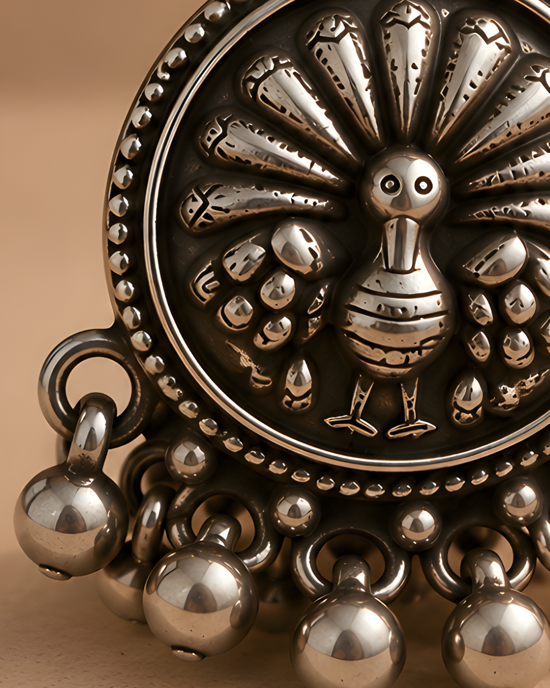 Chandni Medallion Studs — photo 2