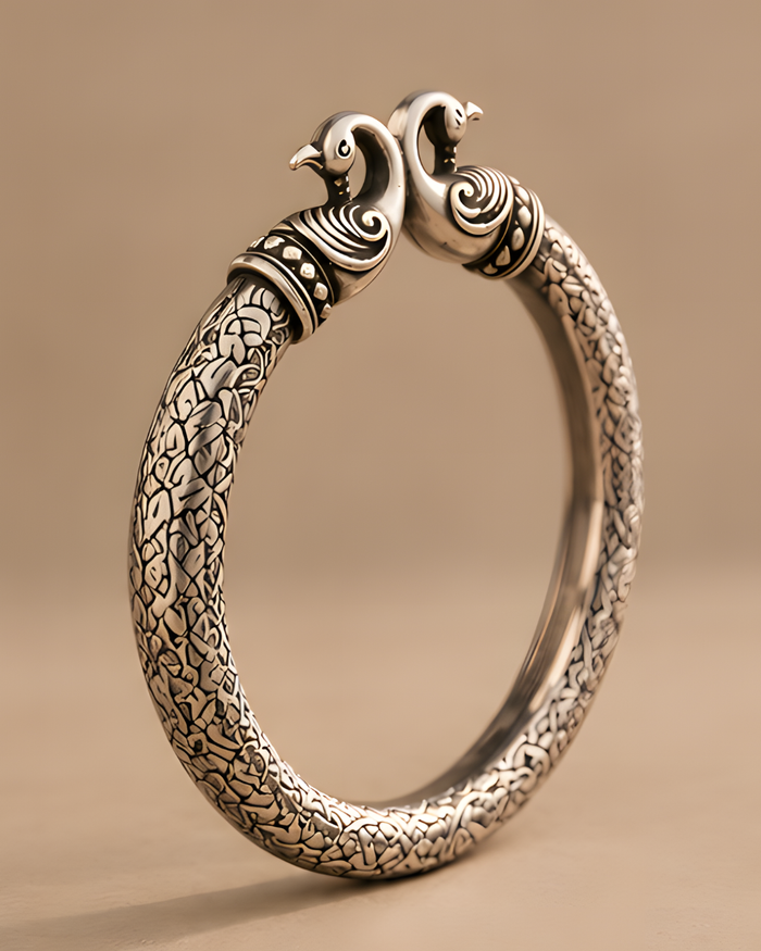 Peacock Courtyard Bangle