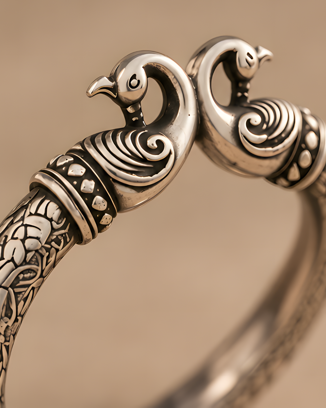 Peacock Courtyard Bangle