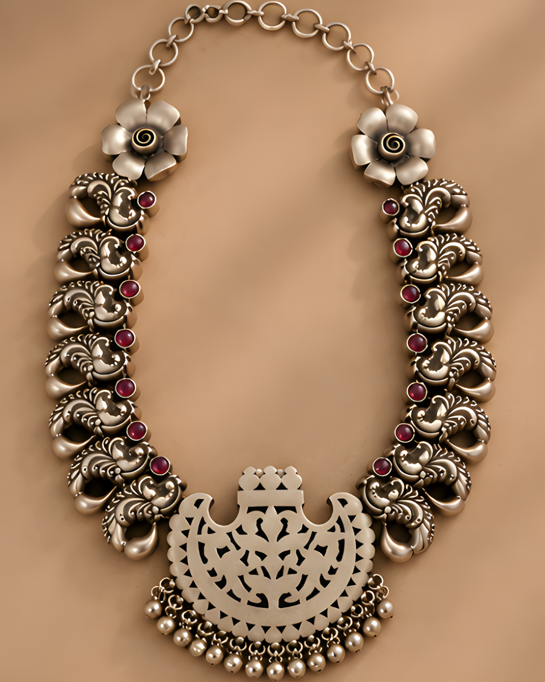 Pink City Sun Medallion