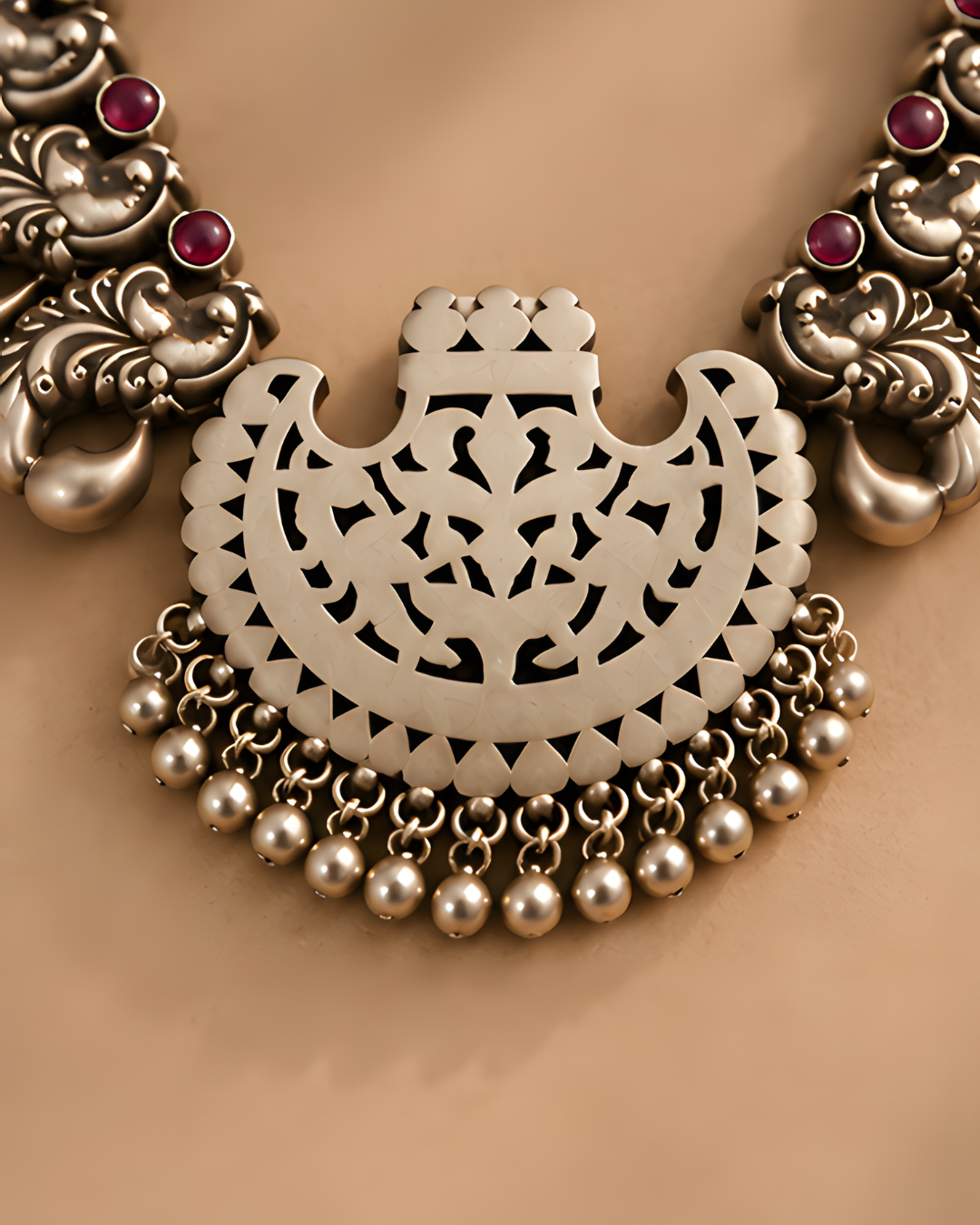 Pink City Sun Medallion