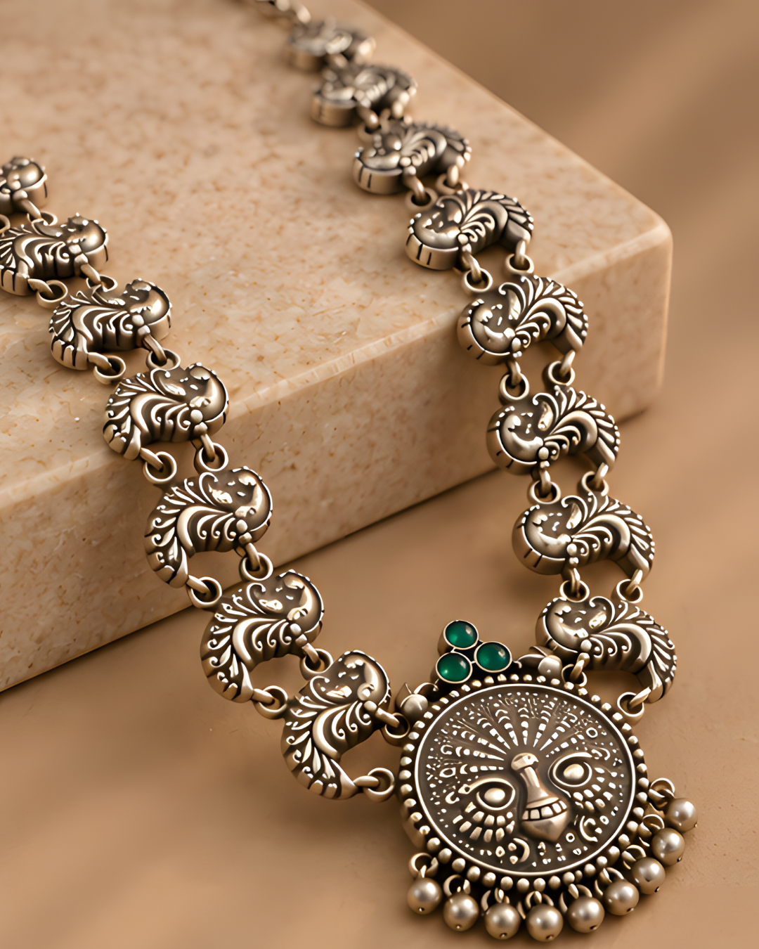 Amer Ganesha Necklace