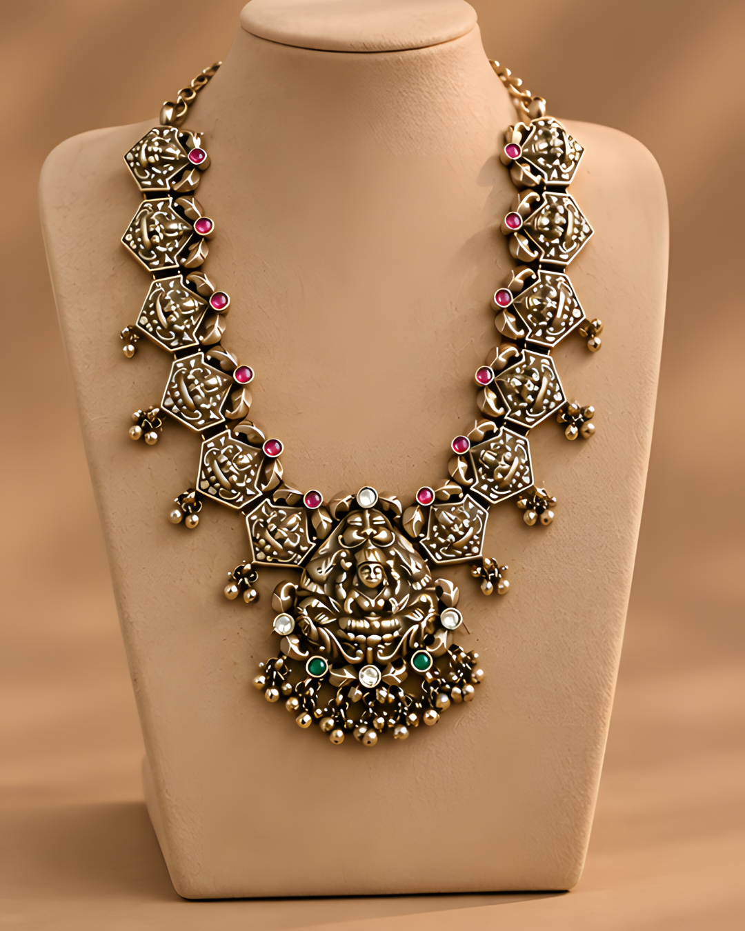 Ganesha Gulabi Necklace