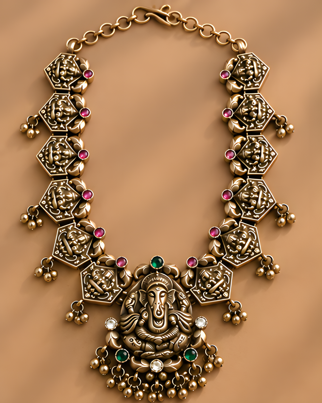Rajwada Ganesha Necklace
