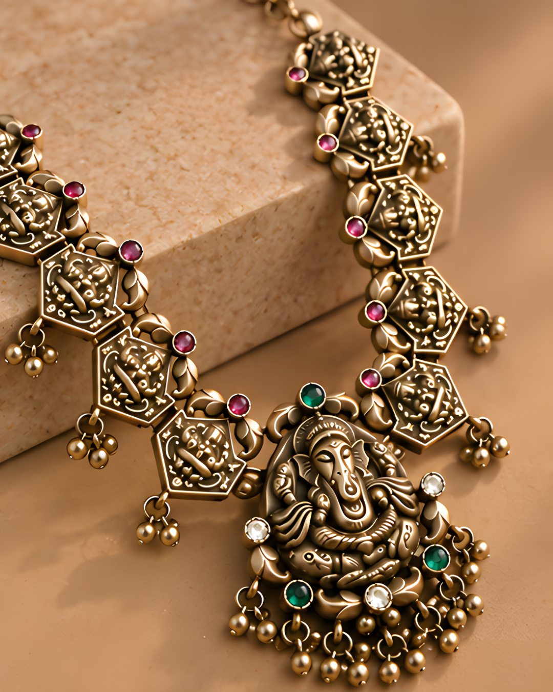 Rajwada Ganesha Necklace