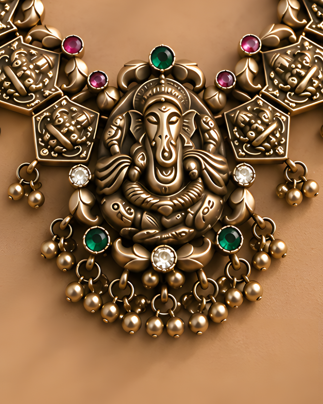 Rajwada Ganesha Necklace